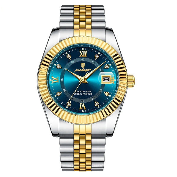 Montre Homme Luxe Étanche Poedagar