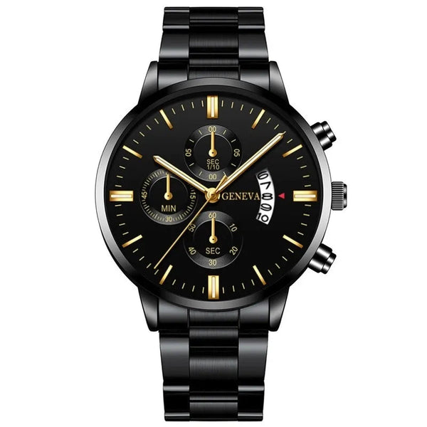 Montre Homme Geneva Black